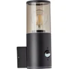 Image de Brilliant Sergioro - Buitenlamp - IP44 - Sensor - E27 1x max40W - Zwart
