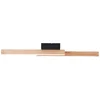 Image de Brilliant LED-plafondlamp Arion G99071/76 voor woonkamer, slaapkamer, hout/kunststof/metaal, binnenplafond, bruin - LED permanent geïntegreerd