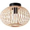 Image de Brilliant Enca plafondlamp 30 cm naturel/zwart E27 60 W IP20 binnen