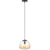 Image de Brilliant Kaizen - Hanglamp - Glas - 1xE27 Max 40W - Amber/zwart
