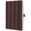 Image de Sigel notitieboek A5 Conceptum houtstructuur punt gelijnd softcover