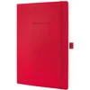 Image de Sigel notitieboek - Conceptum Pure - A5 - softcover - rood - 194 pagina's - 80 grams - ruit - SI-CO324