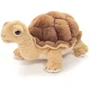 Image de Hermann Teddy Knuffeldier Schildpad - zachte pluche stof - premium knuffels - bruin - 20 cm - Schildpadden