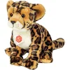 Image de Hermann Teddy Knuffeldier Luipaard - zachte pluche stof - premium knuffels - lichtbruin - 27 cm - wilde katten - roofdieren