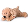 Image de Hermann Teddy Knuffel Hond - Beige knuffelhond van 28 cm - Hoge kwaliteit