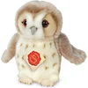 Image de Hermann Teddy Knuffeldier Uil - zachte pluche stof - premium knuffels - beige/wit - 20 cm - Uilen