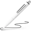 Image de Schneider balpen - K3 - Biosafe - drukknop wit/zwart - penpunt M - zwart - S-3271