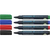 Image de Schneider permanent marker - Maxx 133 - beitelpunt - 4 stuks - S-113394