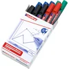 Image de edding 360 whiteboardmarker - 10 whiteboard stiften in 4 kleuren - ronde punt 1,5-3 mm - geschikt voor whiteboard en flipchart