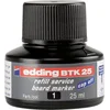 Image de edding BTK25 (25 ml) navulinkt voor boardmarkers edding 28/29/250/360/361/363 - zwart