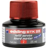 Image de edding BTK 25 (25 ml) navulinkt voor boardmarkers edding 28/29/250/360/361/363 - rood