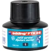Image de edding FTK 25 navulinkt voor flipchart markers - zwart - 25 ml inhoud - capillairsysteem (marker vult zichzelf)