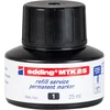 Image de edding MTK 25 navulinkt permanent marker zwart - geschikt voor edding permanent markers - gemakkelijk navullen via het capillairsysteem