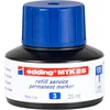Image de edding MTK 25 navulinkt permanent marker blauw - geschikt voor edding permanent markers - gemakkelijk navullen via het capillairsysteem