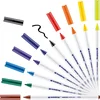 Image de edding 4600 textielstift - doos à 10 kleuren - ronde punt 1 mm - kleding versieren - permanente textielstiften voor het tekenen op textiel, wasbestendig tot 60 °C - textielstift