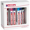 Image de edding 400 permanent marker - 10 kleuren - 10 stiften - ronde punt 1 mm - water en wrijfvast - voor karton, kunststof, hout, metaal, etc. - alcohol markers voor volwassenen