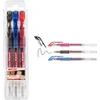 Image de edding 2185 gelroller set met 3 kleuren - zwart, rood en blauw - gelpen met 0,7 mm brede punt - speciale gelinkt op waterbasis, voor het schrijven van teksten