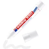 Image de edding 950/1 Industriemarker op pastabasis - wit - 10mm - ruwe en vuile oppervlakken - permanent - metaal, steen, droog en nat hout - ook geschikt onder water op schone ondergronden