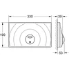 Image de Grohe Surf - Bedieningsplaat, chroom 37859000