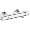Image de GROHE Grohtherm 1000 New Thermostatische Douchekraan - 15cm - met koppelingen - EcoJoy® - CoolTouch - chroom - 34143003