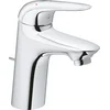 Image de GROHE Eurostyle New waterbesparendes wastafelkraan M size ES met waste met gesloten greep chroom