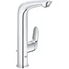 Image de GROHE Eurostyle News wastafelkraan L size met zijbediening met waste met gesloten greep chroom