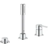 Image de GROHE Linaere New Badkraan - Opbouwdeel - Driegats badrandcombinatie - Chroom