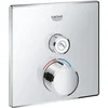 Image de GROHE SmartControl Douchekraan - Inbouw mengkraan - Vierkant - Met 1 aansluiting