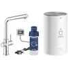 Image de Grohe Red - Duo Kokendwaterkraan met filterset, boiler M, chroom 30327001