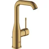 Image de GROHE Essence Wastafelkraan - Hoge draaibare uitloop - Met trekwaste - Cool sunrise geborsteld (mat goud) - AquaCalibrator