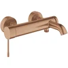 Image de GROHE Essence New Badkraan - Mengkraan - 15 cm hartafstand - Warm sunset geborsteld (mat brons)