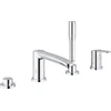 Image de GROHE Eurostyle Cosmopolitan Badkraan - Viergats badrandcombinatie - Chroom