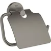 Image de GROHE Essentials Toiletrolhouder - met deksel - hard graphite geborsteld (mat antraciet) - 40367AL1