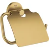 Image de GROHE Essentials Toiletrolhouder - Met Deksel - Geborsteld Cool Sunrise (Mat Goud)