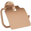 Image de GROHE Essentials Toiletrolhouder - met deksel - sunset gold (mat brons) - 40367DL1
