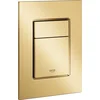 Image de GROHE Skate Cosmopolitan S Bedieningspaneel Toilet - Verticaal - Dual Flush - Cool Sunrise (glimmend goud) - Slank formaat