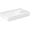 Image de GROHE Cube Ceramic wastafel - Keramiek - 80 x 49 cm - Met antibacteriële afwerking - Wit