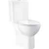 Image de Grohe Bau Ceramic - Duoblok toilet met reservoir en Softclose toiletzitting, rimless, alpine wit 39496000