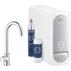 Image de GROHE Blue Home Mono Keukenkraan - Met Bluetooth en WIFI - Starterkit - C-Uitloop - Chroom - Voor gezuiverd, gekoeld en bruisend water