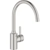 Image de GROHE Eurosmart Cosmopolitan Keukenkraan - hoge draaibare C-uitloop - RVS (supersteel) - 32843DC2