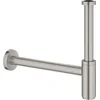 Image de GROHE designsifon 1 1/4 minimalistisch supersteel