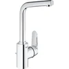 Image de GROHE Eurodisc Cosmopolitan wastafelkraan - L-size - Met waste - Hoge draaibare uitloop - Chroom
