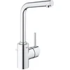 Image de GROHE Concetto L wastafelkraan - Lood- en nikkelvrij water - Hoge uitloop - met klikwaste - chroom - 23851003