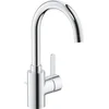 Image de GROHE Eurosmart Cosmopolitan Wastafelkraan - Hoge uitloop - Met trekwaste - Chroom