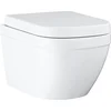 Image de GROHE Euro hangend toiletpot met deksel - Soft close - Keramiek - Wit