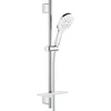 Image de GROHE Rainshower SmartActive 130 Glijstangset - 60 cm - met zeepschaal - chroom/moon white - 26577LS0