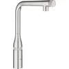 Image de GROHE Essence SmartControl Keukenkraan - uittrekbare sproeikop - draaibaar - RVS - 31615DC0