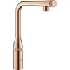 Image de GROHE Essence Smartcontrol Keukenkraan - uittrekbare sproeikop - 360 graden draaibaar - warm sunset (brons) - 31615DA0