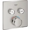 Image de GROHE Grohtherm SmartControl Douchethermostaat - Opbouwdeel - Roestvrijstalen look - 29124DC0