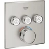 Image de GROHE Grohtherm SmartControl Douchethermostaat - Opbouwdeel - Roestvrijstalen look - 29126DC0